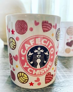 Coffee Mugs Valentines/Disney / Cafecito