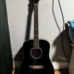 Guitar with accessories 