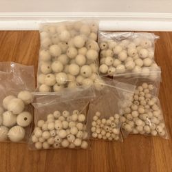 Wooden Beads - Great For Macrame