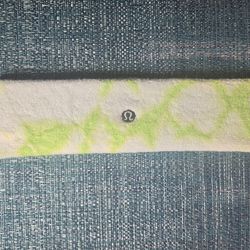 LuLuLemon Cotton Terry Sweatband Electric Lemon