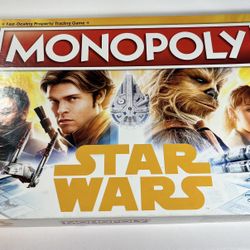 Monopoly Star Wars SOLO A Star Wars Story Board Game 2017