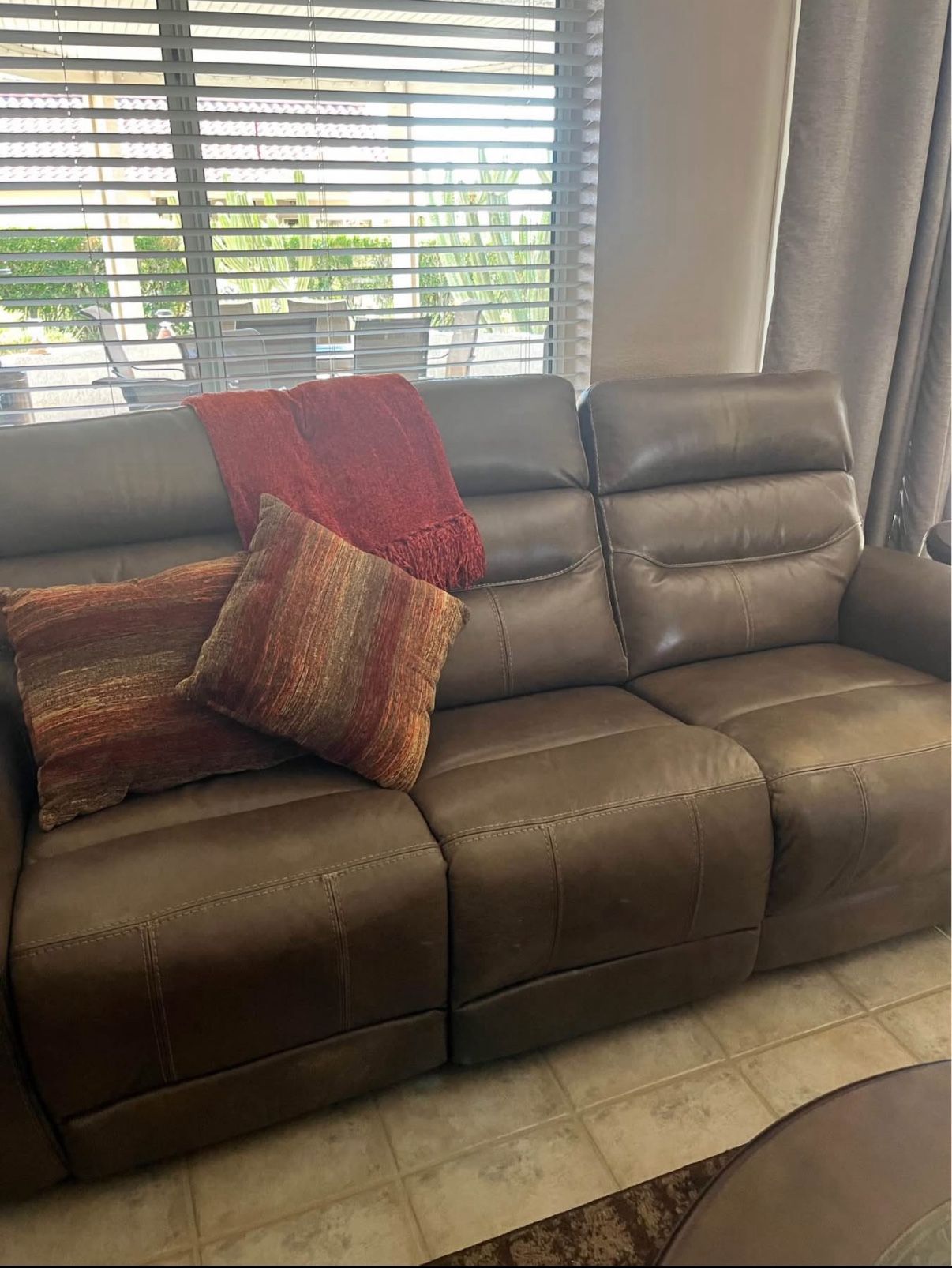 Power Reclining Sofa Set – Great Condition!