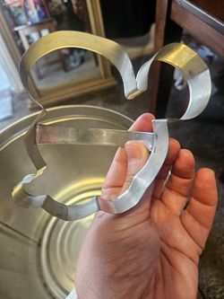 Large Mickey Mouse Metal Cookie Cutter