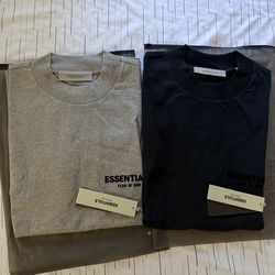 Essentials Fear Of God T-Shirts Crewneck