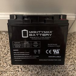 Mighty Max Battery 12V 18AH