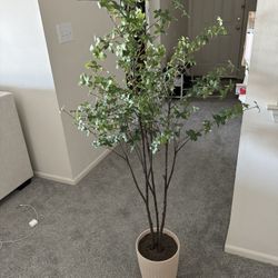 55’ Inch Faux Leaf Tree
