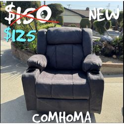 COMHOMA MANUAL SWIVEL RECLINER NEW FURNITURE 