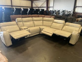 Power recliner sectional