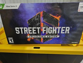 Brand New Street Fighter 6 Collectors Edition Xbox Series X Game Sealed