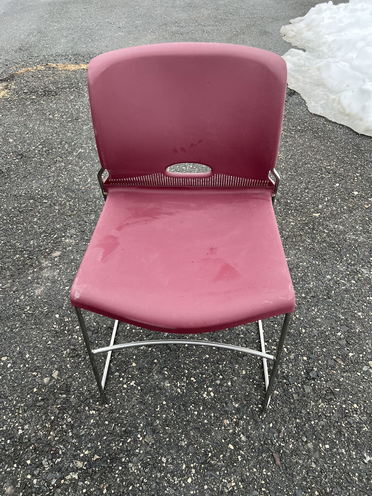 Plastic Staking Chairs