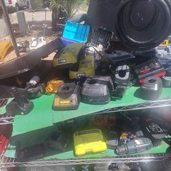 Wireless tool chargers