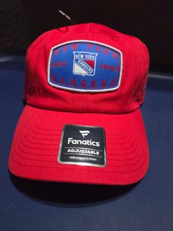 New York Rangers Fanatics Adjustable Hat