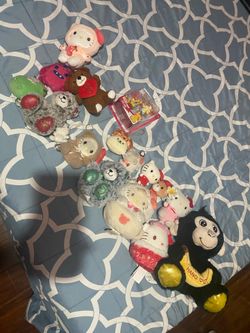 Hello kitty pusheen plushies ALL FOR 30