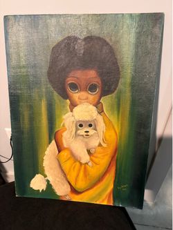 Big Eyes Painting