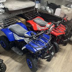 49cc Gas ATV, Gas Powered Kids quad 2-Stroke Pull Start Engine ($550each)