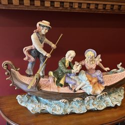 Exquisite Large Capodimonte Centerpiece