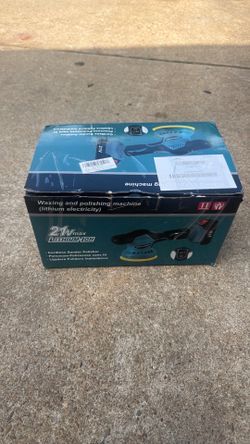 Electric waxing and polishing machine