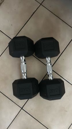 30 pounds dumbells
