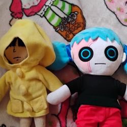 Little Nightmares & Sally Face Plushys