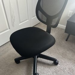 Armless Mesh Office Chair
