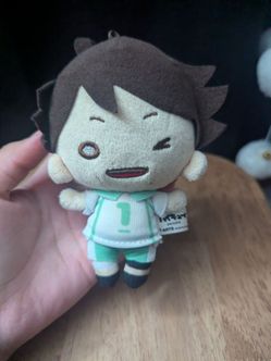 Takara Tomy A.R.T.S. Haikyuu!! Nitotan Toru Oikawa mascot plush featuring his Aoba Johsai volleyball