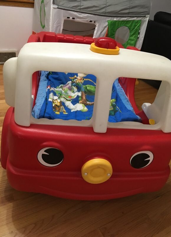 Step 2 fire engine toddler Bed
