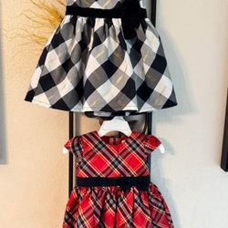 Baby Girl Christmas Dresses Size 6 Months 