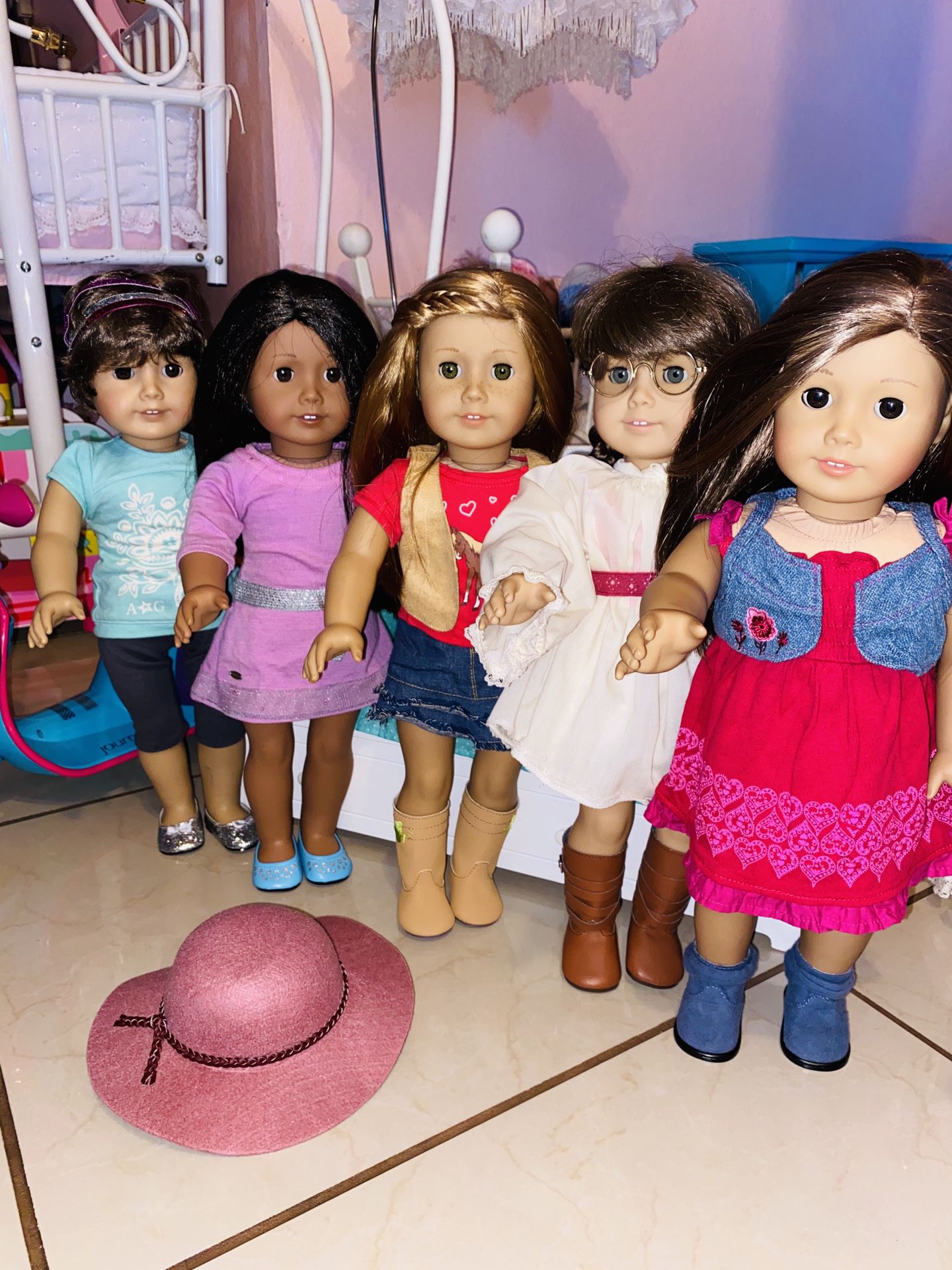 $80 Each American Girl dolls 
