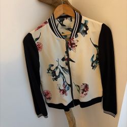 Floral Bomber Jacket (HONGMAN)