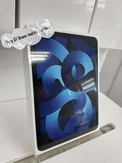 Apple IPad Air 5 Tablet New - Pay $1 To Take It Home Today and pay the rest later.