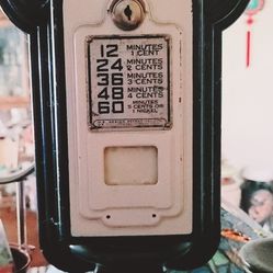 Antique Parking Meter