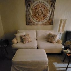 Free couch with ottoman