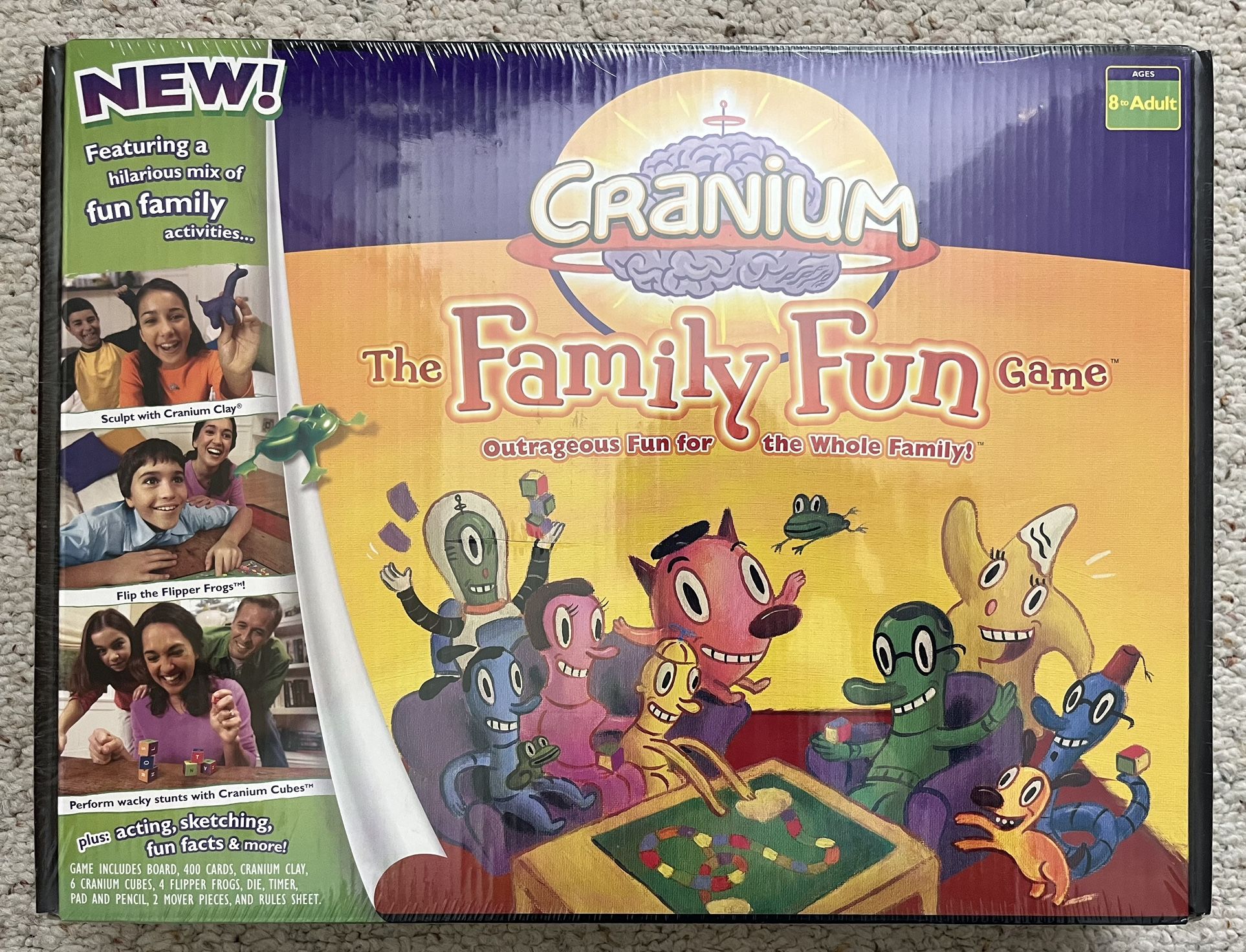 Cranium The Family Fun Board Game 2005 - NEW & SEALED