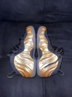 Men’s Nike Gold Foamposite One Sz 8
