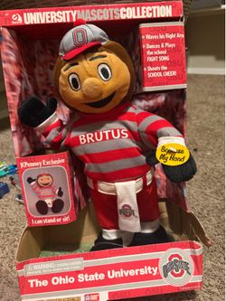 Ohio State University Brutus Buckeye Mascot Collection Plush