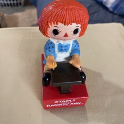 Vintage Raggedy Ann Stapler 