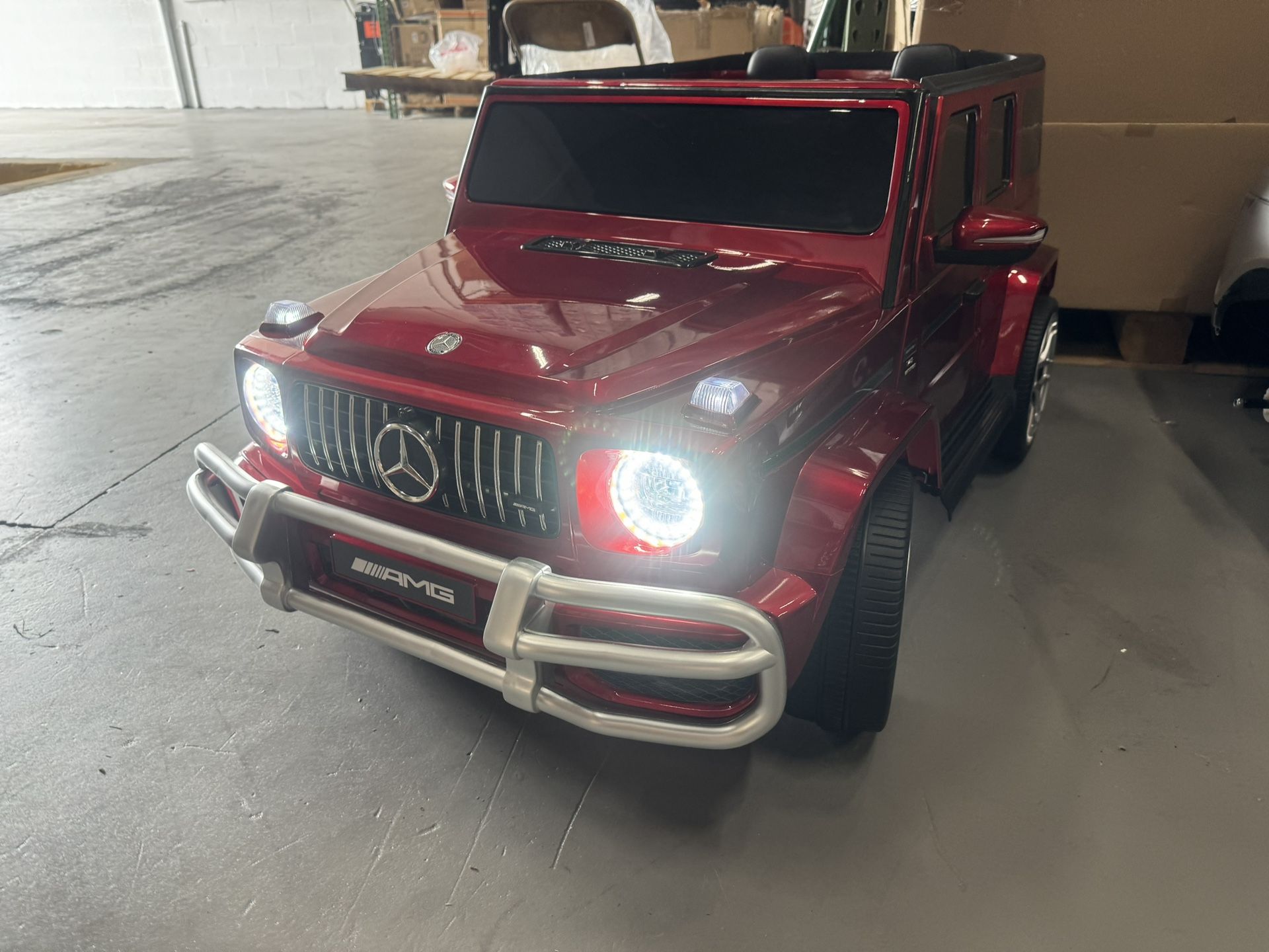 Mercedes Benz G Wagon Ride On Toy Kids Electric Car 24 Volts 