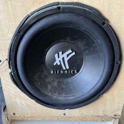 Pair Of Hifonics 12” Subwoofers 