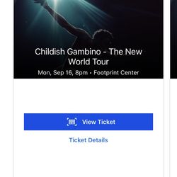 Childish Gambino Concert Tickets