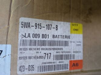 Audi OEM Battery 5WA-915-107-B