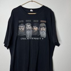 Vintage 2012 Duck Dynasty Duck Duck Goose T-Shirt 