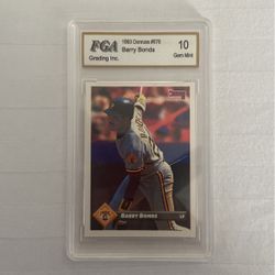 1993 Barry Bonds Donruss GEM Mint
