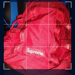 Red Supreme Backpack