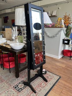 Freestanding Jewelry Armoire