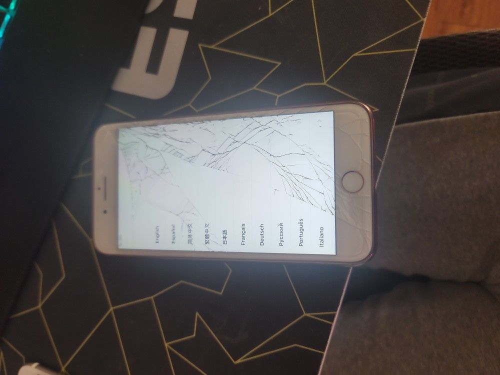 IPhone 7 plus works fine but broken screen