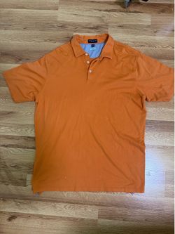 Peter Millar orange polo shirt Size XXL #golfwear #preppy