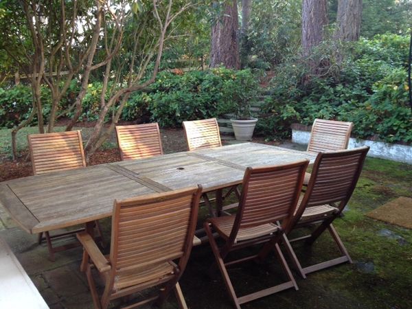 Tensen 8 Person Balau Wood Patio Table For In Mercer Island Wa Tensen 8 Person Balau Wood Patio Table For In Mercer Island Wa Offerup