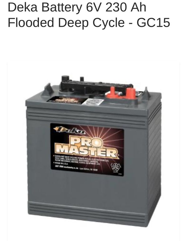 Pallet jack batteries 6v for Sale in Elmont, NY OfferUp