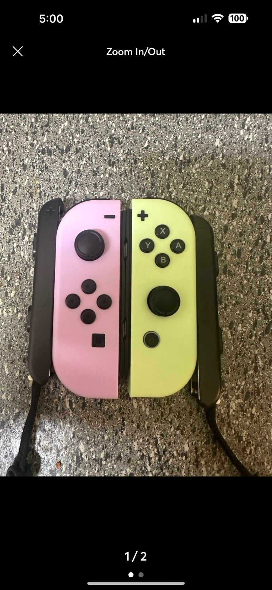 Used Nintendo Joycons