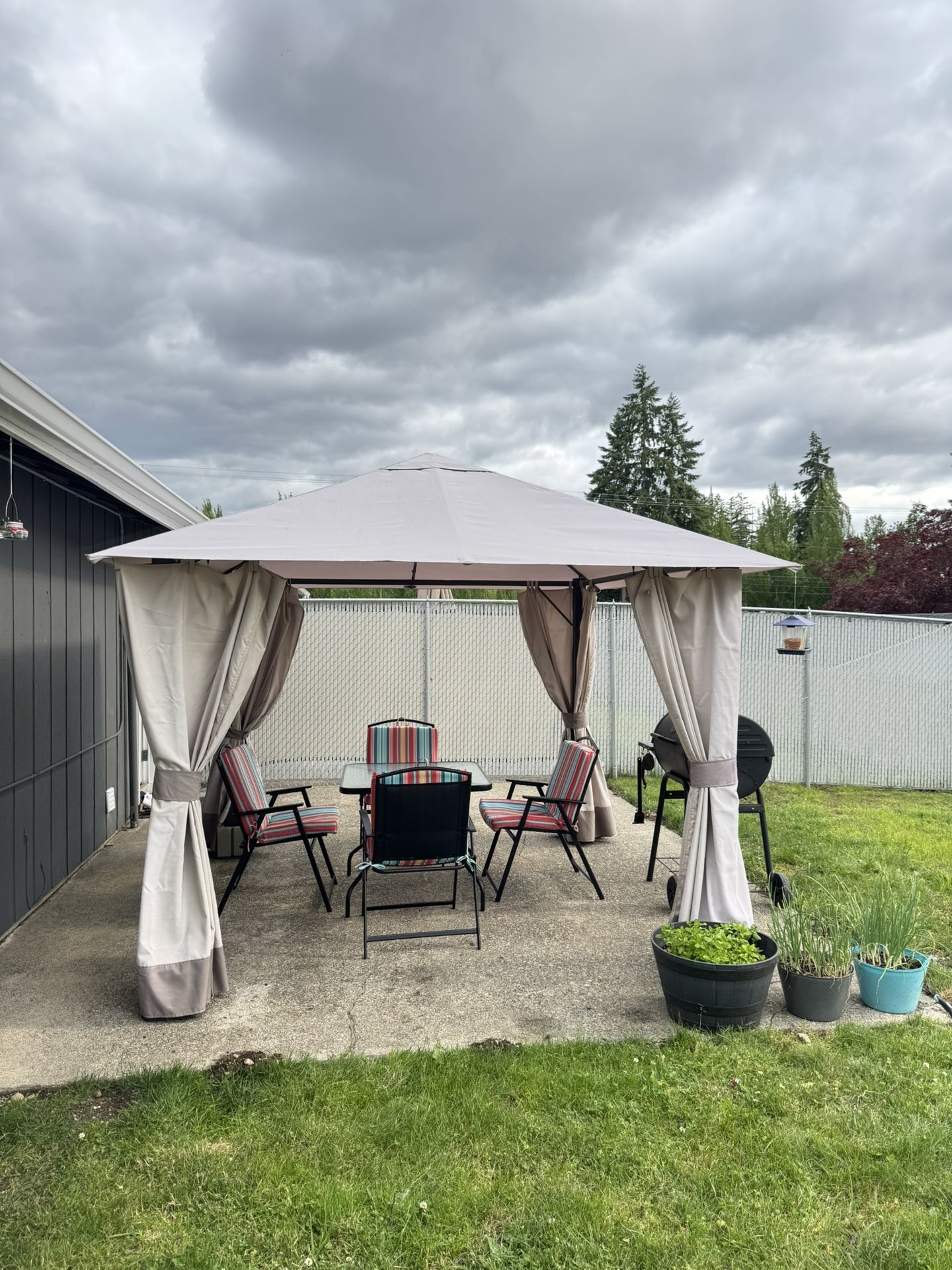 Gazebo And Patio Set